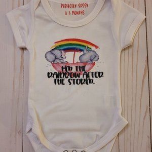 Rainbow Baby Girl  Bodysuit